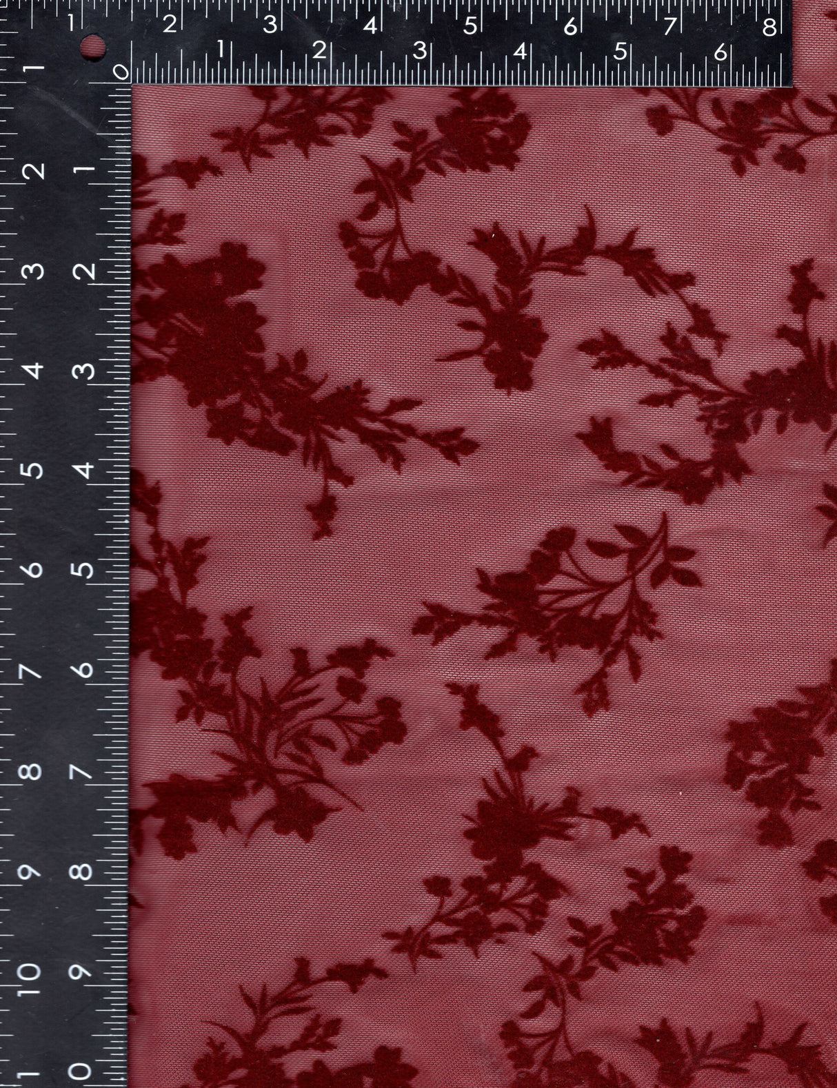 NFF190809B-005F BURGUNDY/BURG FLOCKING