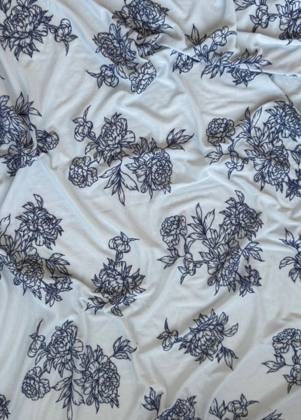PH250037-005F BLUE LT/BLUE DK FLOCKING