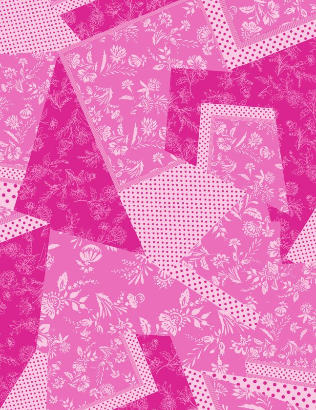 S250864-014DTP C3/PINK MULTI EXCLUSIVE PRINTS
