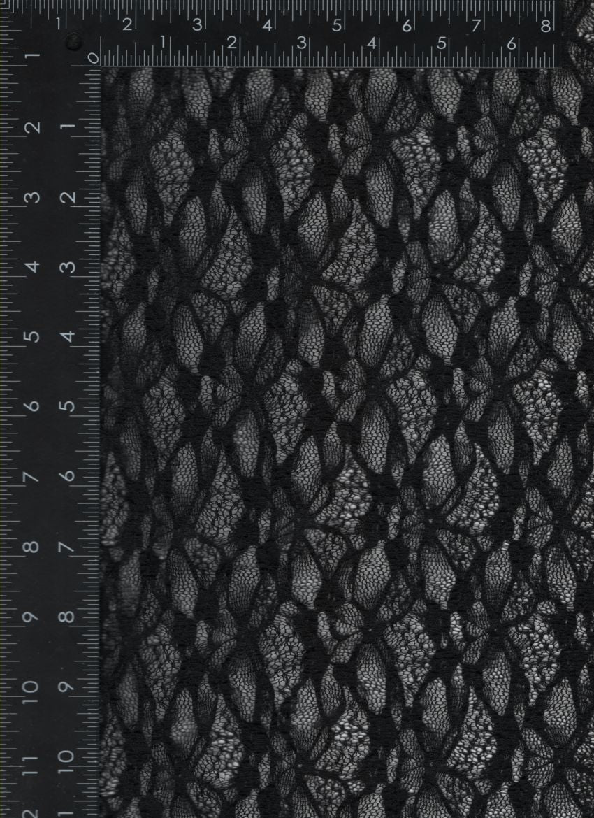POSH-LAC63-2 BLACK LACE