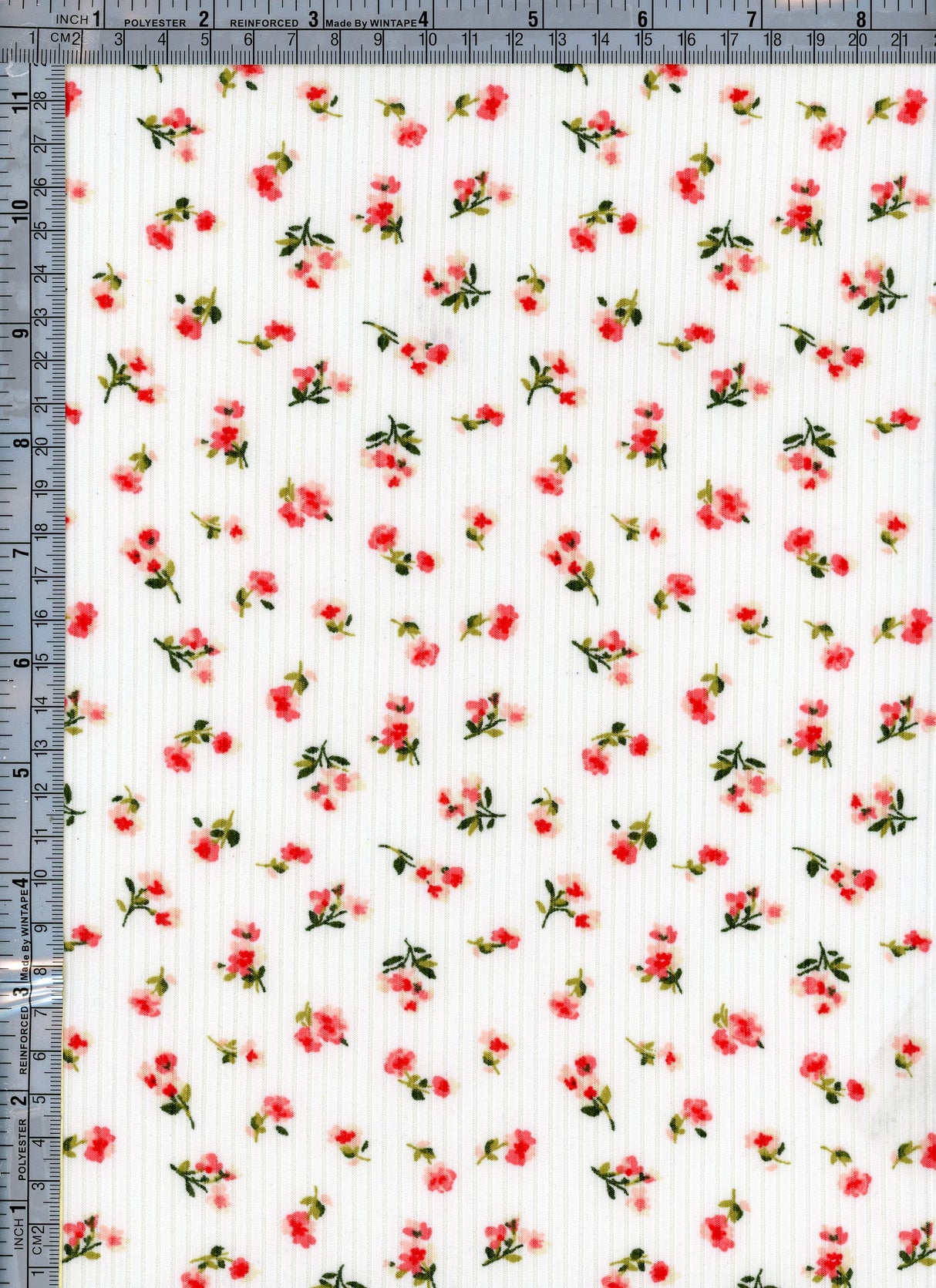 NFF181209-026 IVORY/CORAL PRINTS