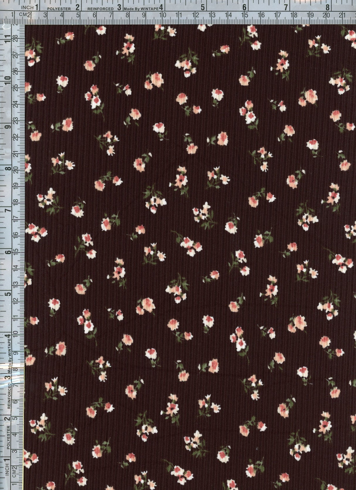 NFF181209-026 BLACK/PEACH PRINTS