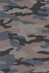 NF00033-025 BLUE/MOCHA PRINTS