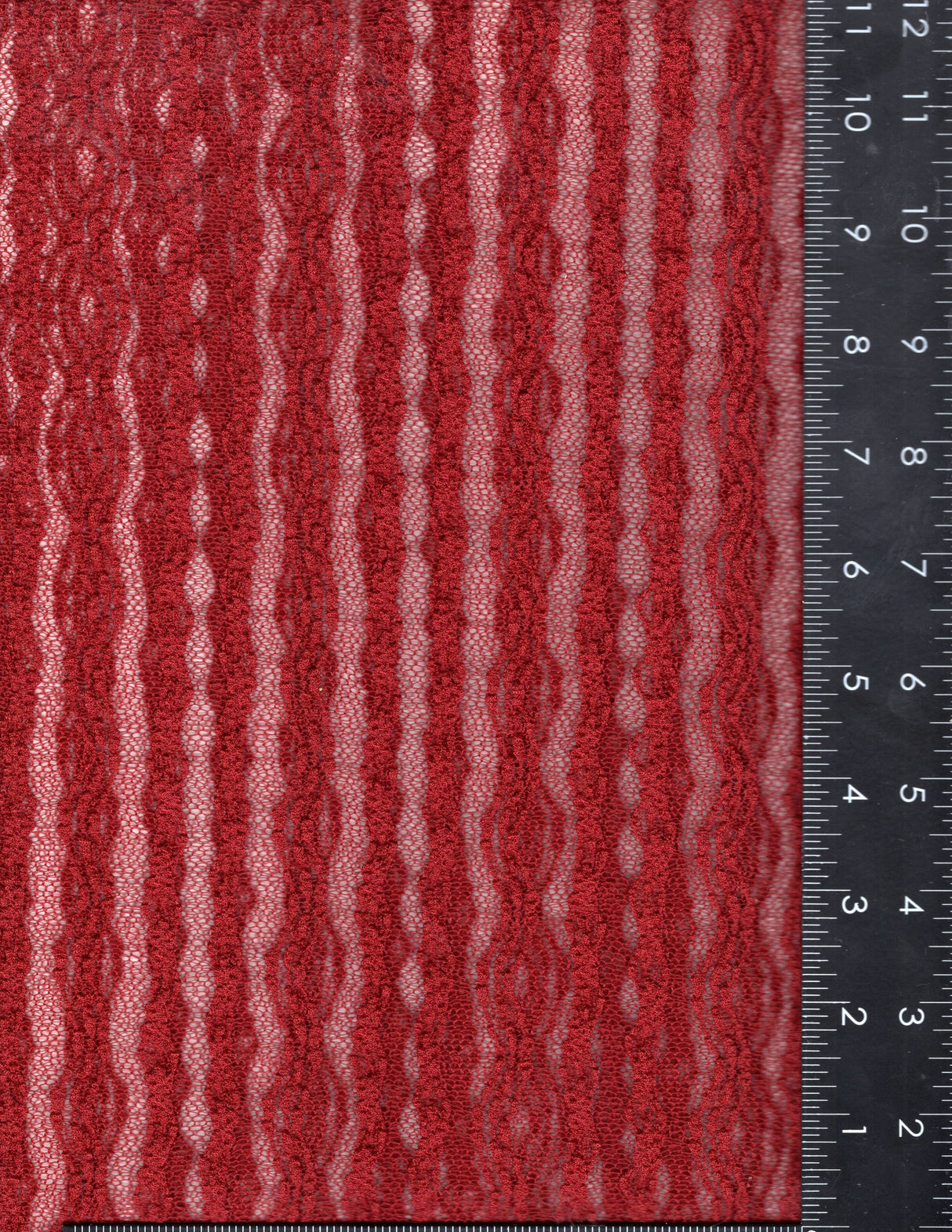 LACE-2561 CHERRY RED LACE