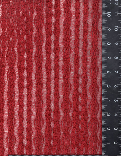 LACE-2561 CHERRY RED LACE