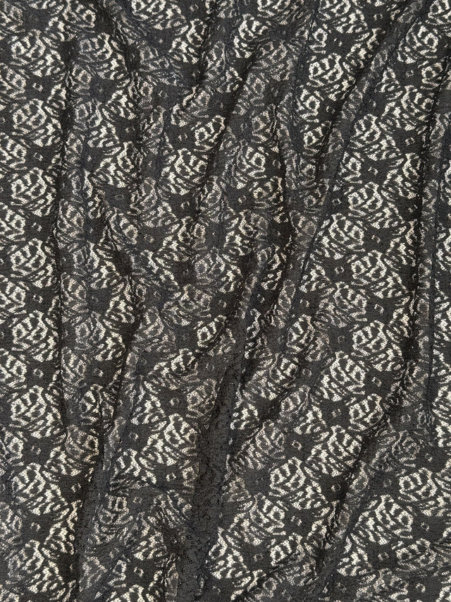 LACE-2564 BLACK LACE