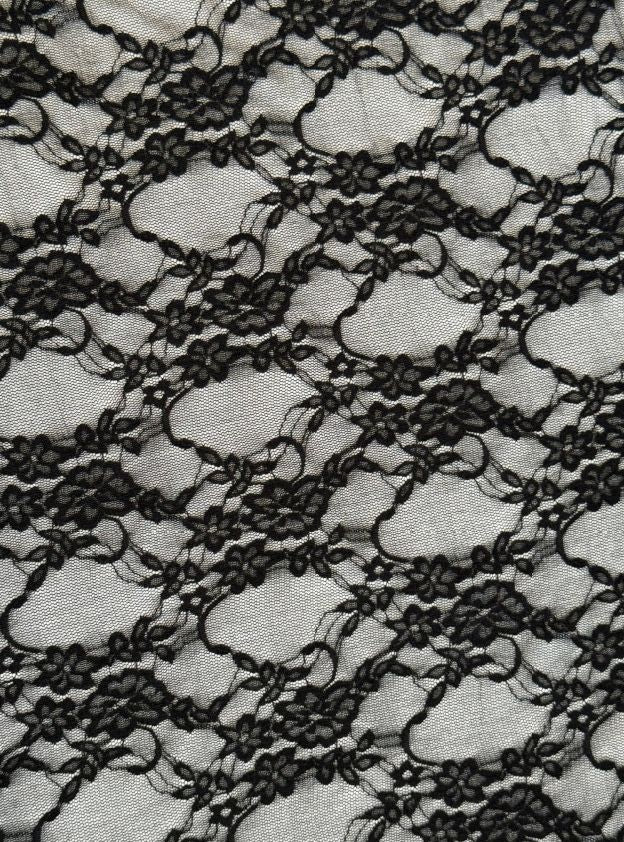 LACE-2566 BLACK LACE