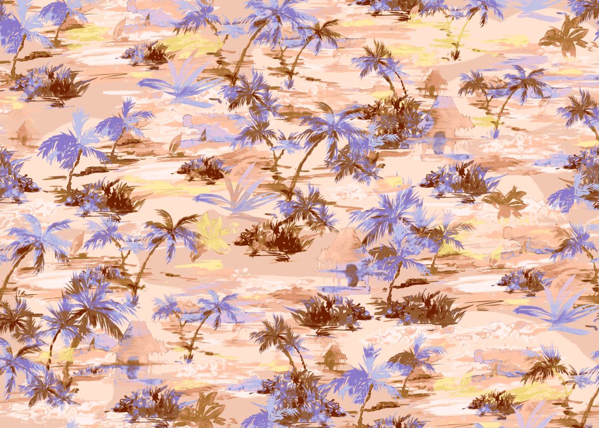 T250857-005DTP C1/PEACH MULTI EXCLUSIVE PRINTS