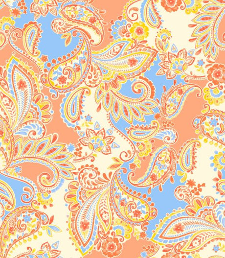 PH250029-014DTP C3/PEACH/BLUE EXCLUSIVE PRINTS