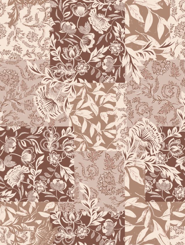 P250865-014DTP C4/MOCHA MULTI EXCLUSIVE PRINTS
