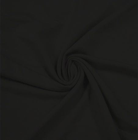 KNIT-2588 JET BLACK SOLID ITEMS