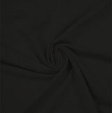 KNIT-2588 JET BLACK SOLID ITEMS