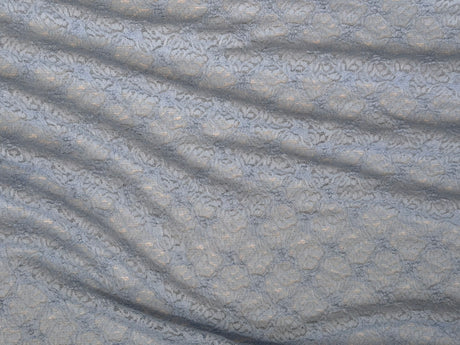 LACE-2564 BLUE POWDER LACE