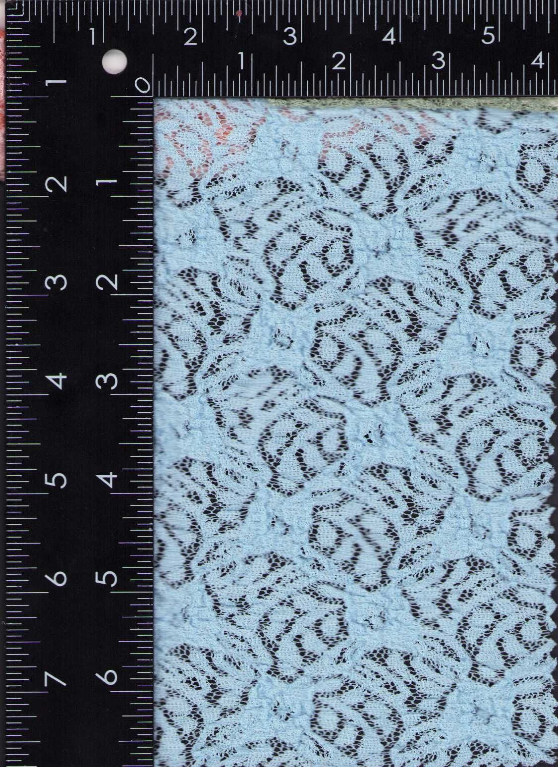 LACE-2564 BLUE POWDER LACE