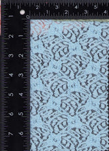 LACE-2564 BLUE POWDER LACE