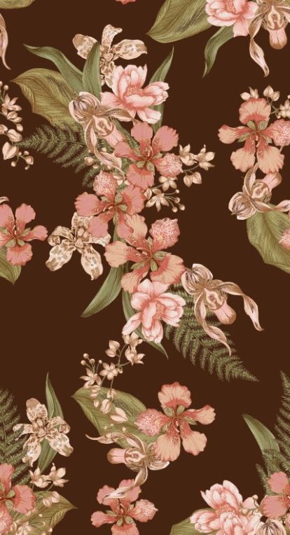 F250961-032DTP BROWN/MAUVE EXCLUSIVE PRINTS