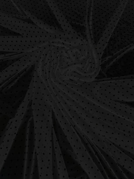 FLK-2582-005F BLACK/BLACK FLOCKING