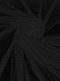 FLK-2582-005F BLACK/BLACK FLOCKING