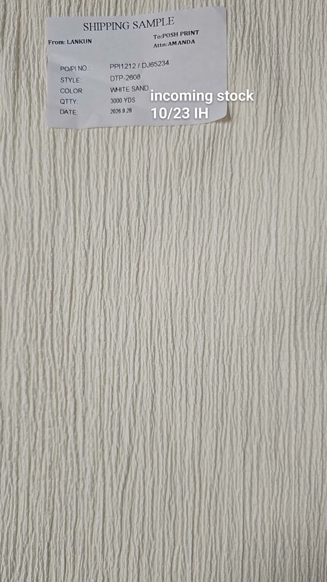 DTP-2608 WHITE SAND SOLID ITEMS