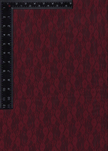 LACE-2616 WINE LACE