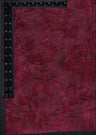 E260106-005F BURGUNDY FLOCKING