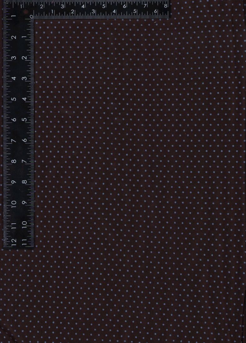 FLK-2582-005F BROWN/BLUE FLOCKING