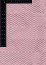 FLK-2582-005F PINK/BURGUNDY FLOCKING