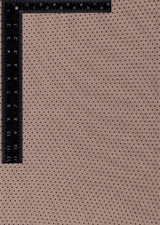 FLK-2582-005F TAUPE/BROWN FLOCKING