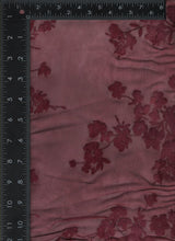 F260346-005F BURGUNDY FLOCKING