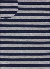 NOV-STP9553 NAVY/H.GRAY YARN DYE FABRICS