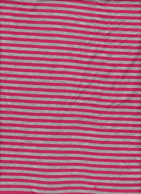 NOV-STP9556 CORAL/H.GRAY YARN DYE FABRICS