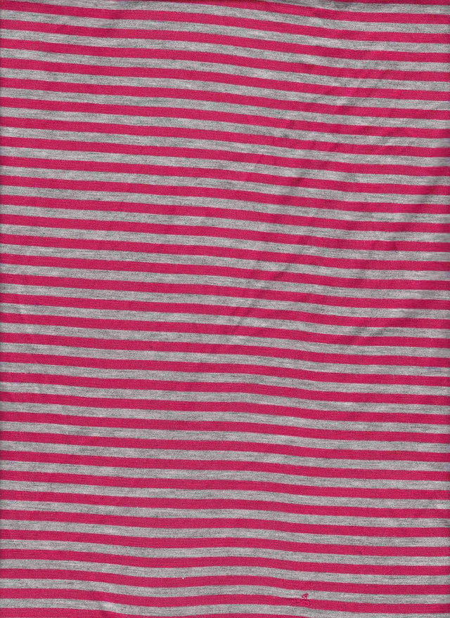 NOV-STP9556 CORAL/H.GRAY YARN DYE FABRICS