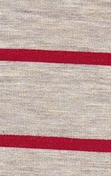 NOV-STP9557 OATMEAL/RED YARN DYE FABRICS