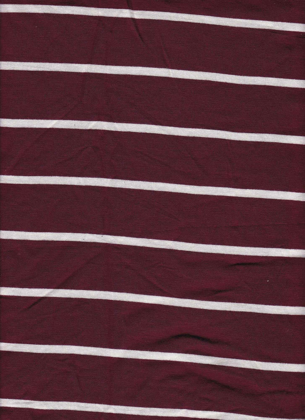 NOV-STP9557 WINE/OFFWHITE YARN DYE FABRICS