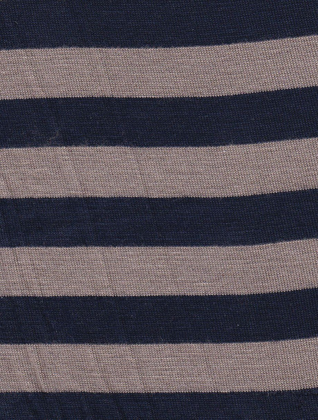 NOV-STP9553 MOCHA/NAVY YARN DYE FABRICS