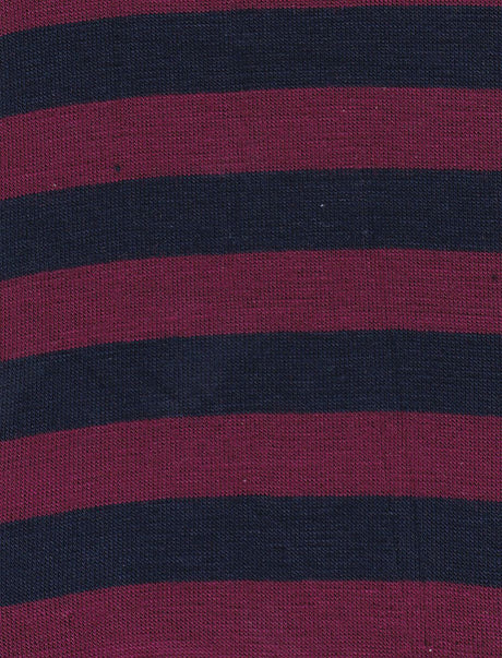 NOV-STP9553 WINE/NAVY YARN DYE FABRICS