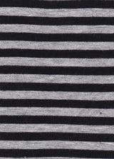 NOV-STP9551 BLACK/H.GRAY YARN DYE FABRICS