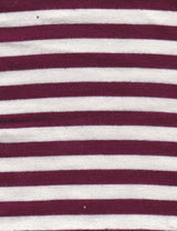 NOV-STP9551 WINE/IVORY YARN DYE FABRICS