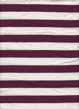 NOV-STP9554 WINE/OFFWHITE YARN DYE FABRICS