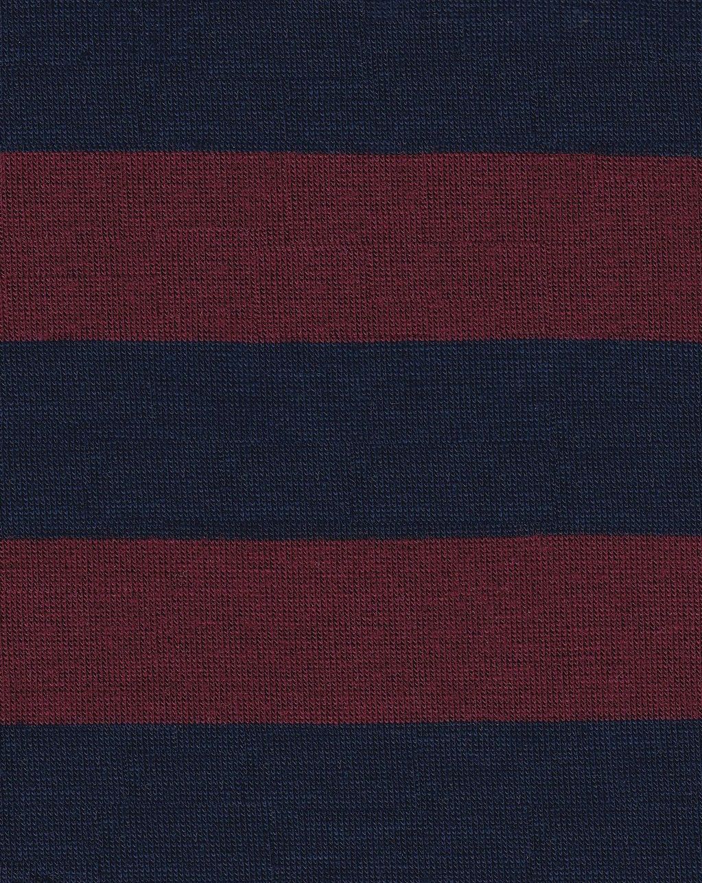 NOV-STP9554 WINE/NAVY YARN DYE FABRICS