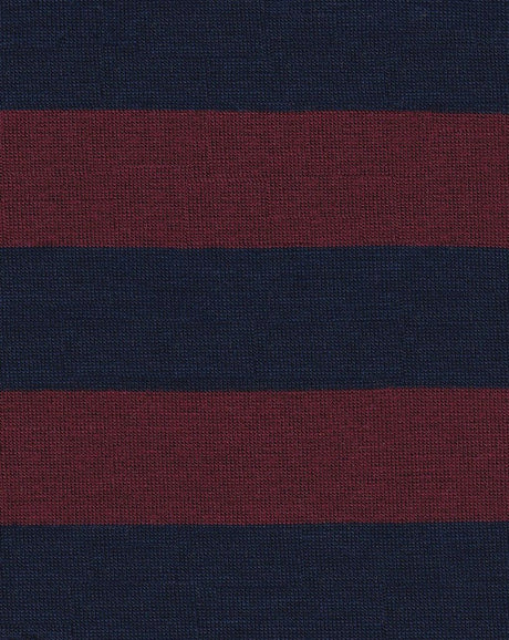 NOV-STP9554 WINE/NAVY YARN DYE FABRICS