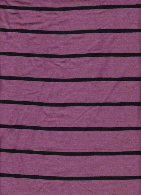 NOV-STP9557 MAUVE/BLACK YARN DYE FABRICS